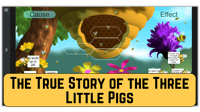 The True Story of the Three Little Pigs One-Page Resource