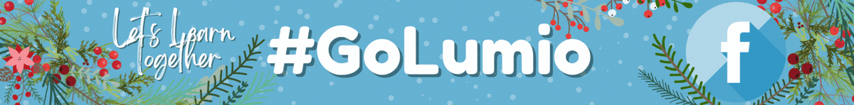 Go Lumio December Newsletter Banner