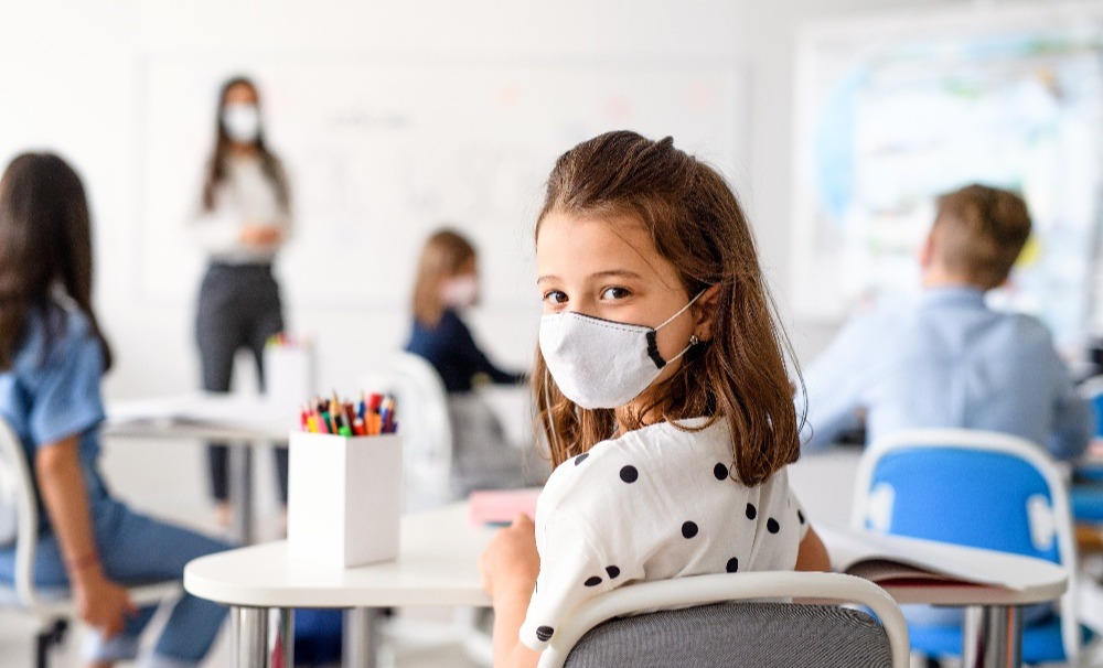 SMART Female Student Wearing Mask-1 SMART Female Student Wearing Mask-1