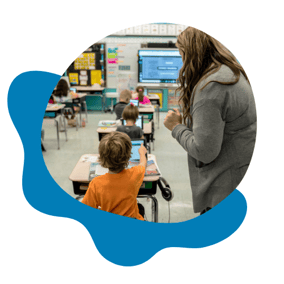 NA Resource Button - Classroom Blue