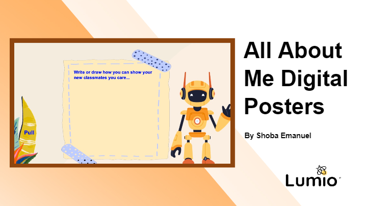 All About Me Digital Posters