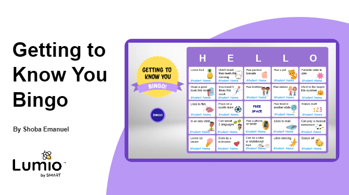 Getting to Know You Bingo