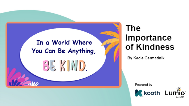 Importance of kindness 5-8