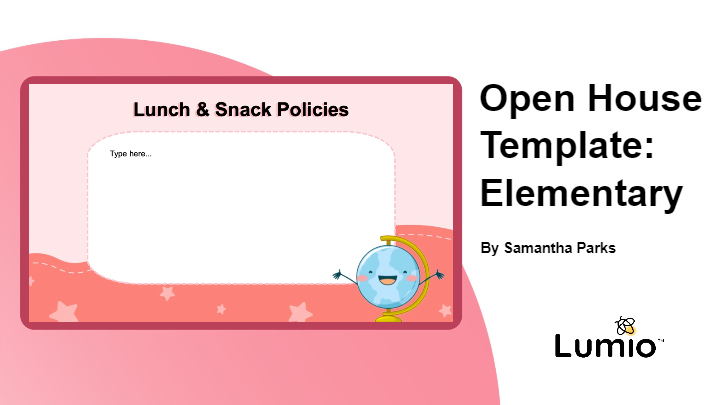 Open House Template_Elementary