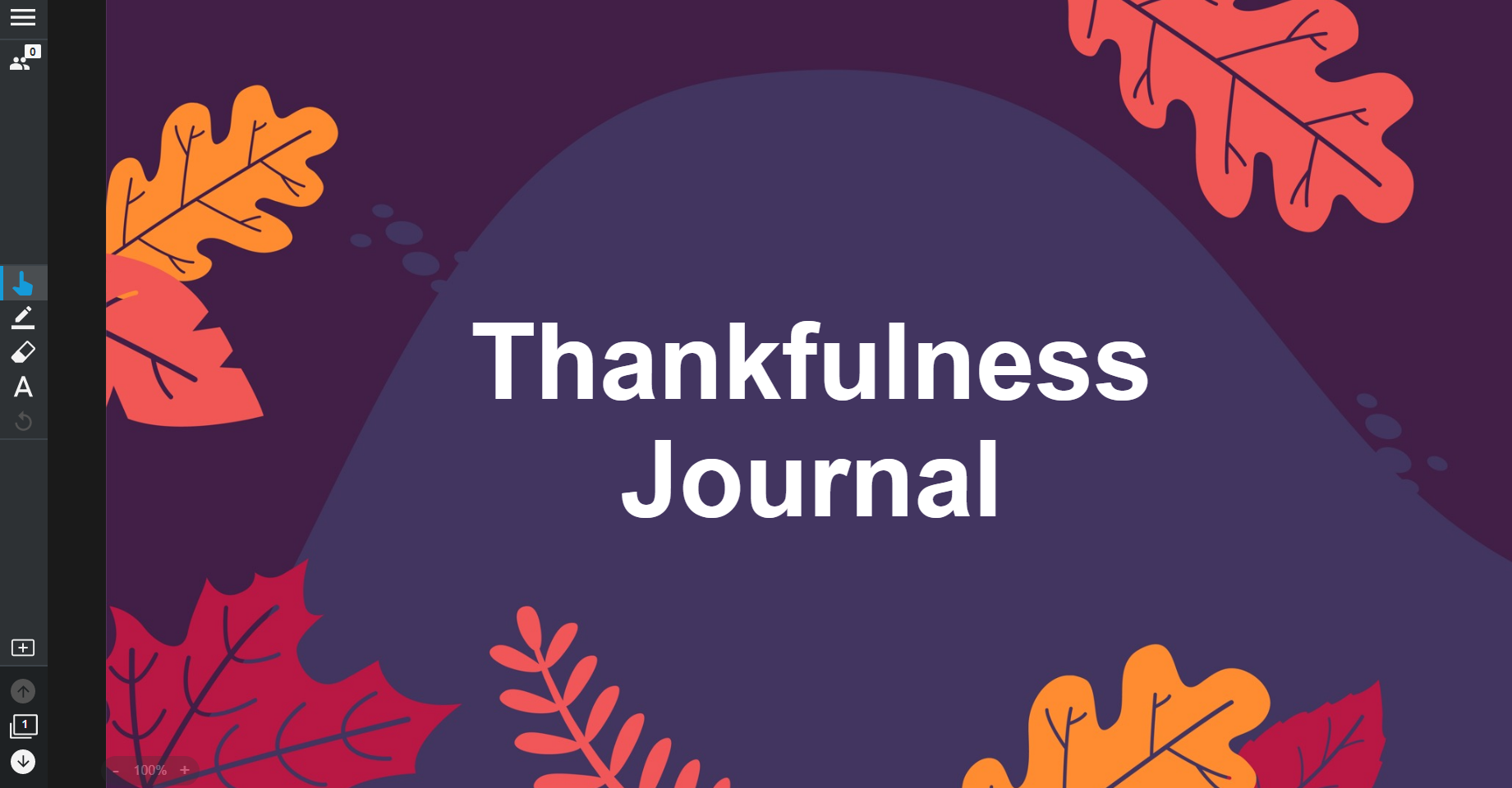 Thankfulness Journal