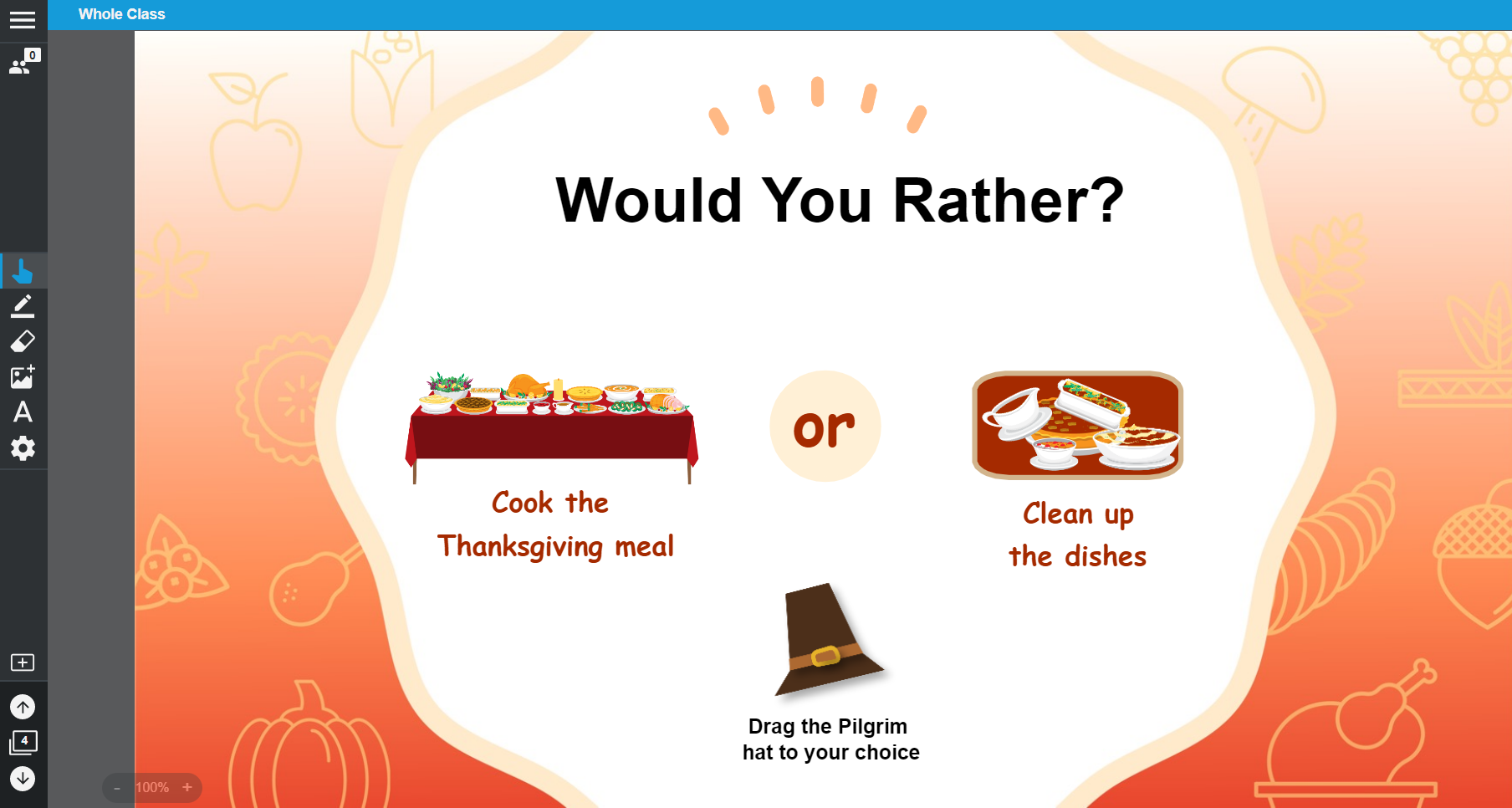 Thanksgiving would you rather