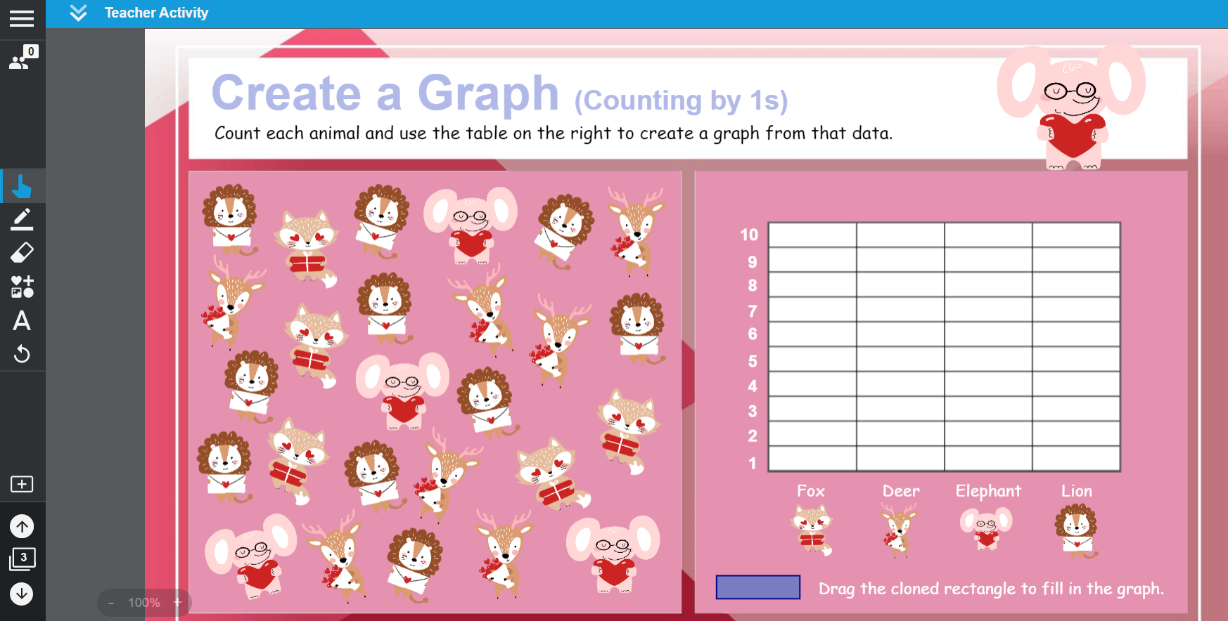 Valentine's Day Graphing