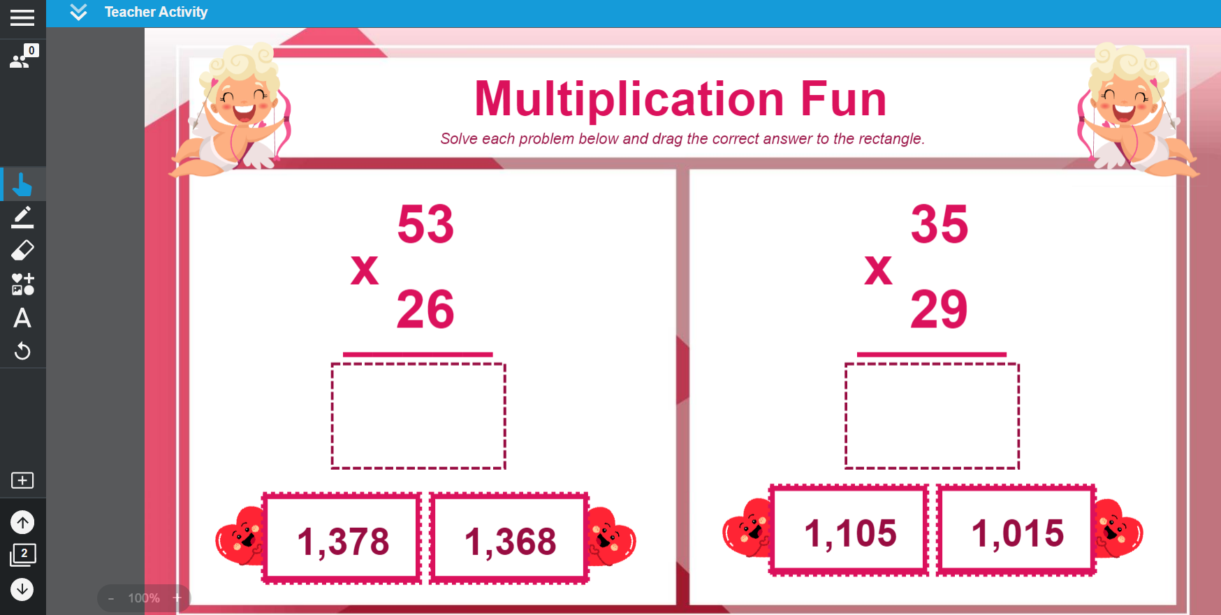 Valentine's Day Multiplication